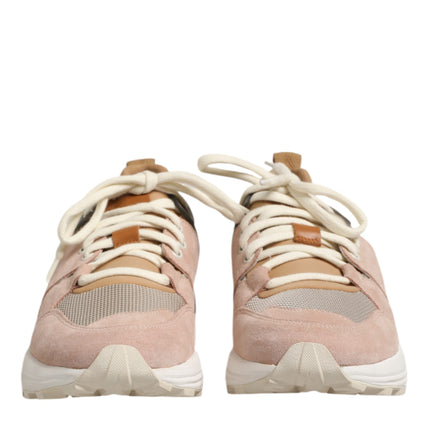Dondup Multicolor Suede Low Top Women Sneakers Shoes