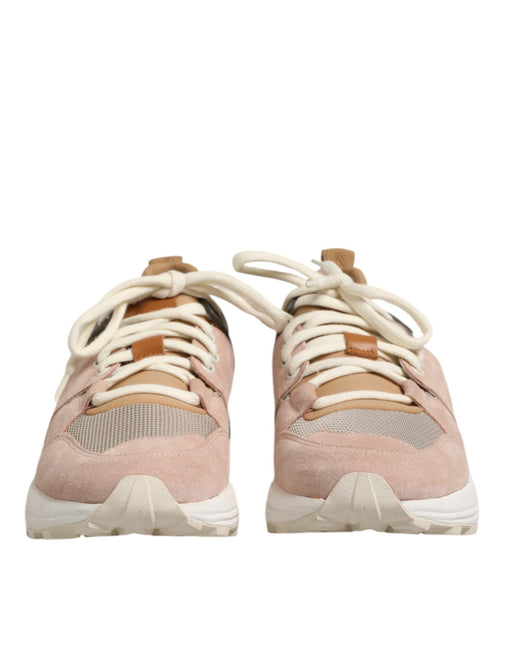 Dondup Multicolor Suede Low Top Women Sneakers Shoes Dondup