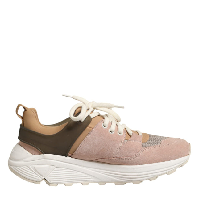 Dondup Multicolor Suede Low Top Women Sneakers Shoes