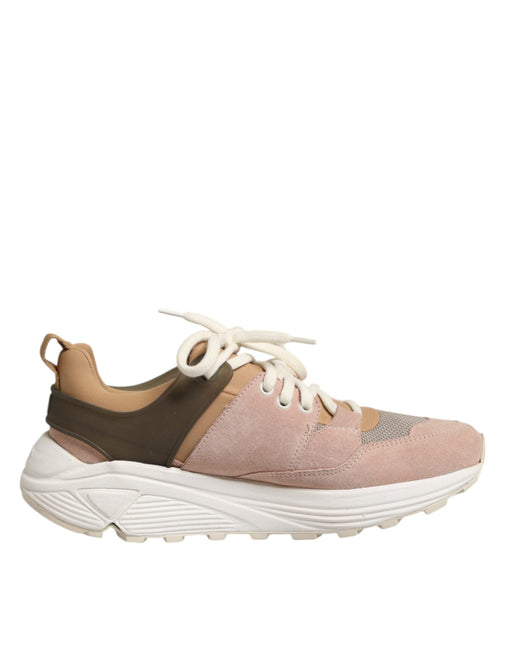 Dondup Multicolor Suede Low Top Women Sneakers Shoes Dondup