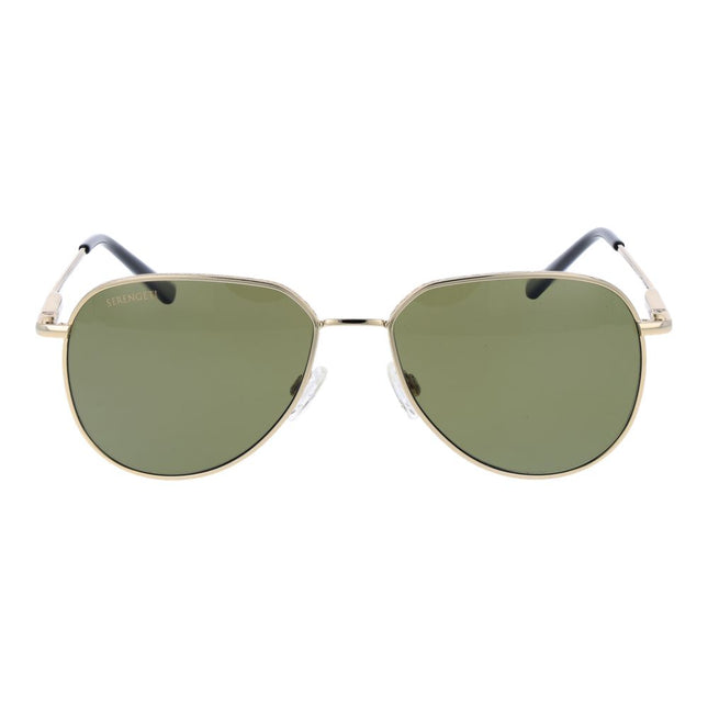 Serengeti Gold Plastic Sunglasses Serengeti