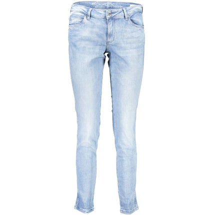 Guess Jeans Azzurro Organic Cotton Women's Jeans