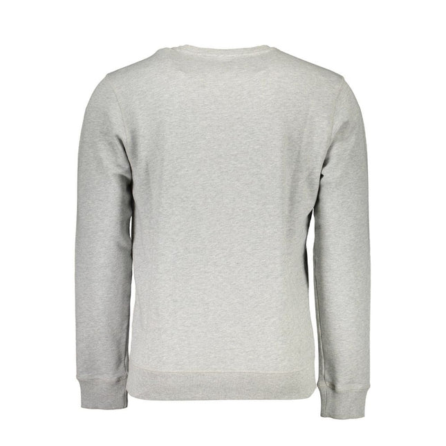 North Sails Grigio Cotton Men Sweatshirt North Sails