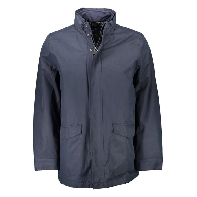 Gant Blu Polyester Men's Jacket Gant