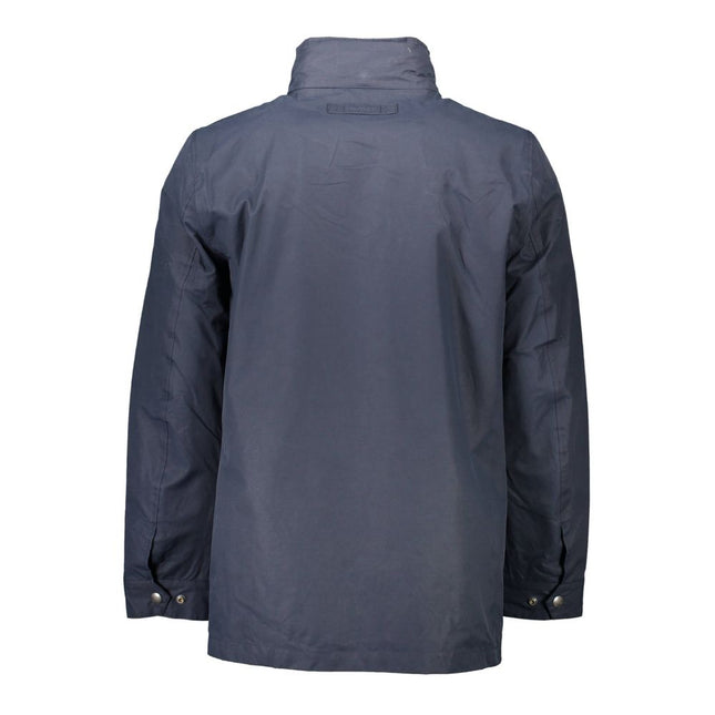Gant Blu Polyester Men's Jacket Gant