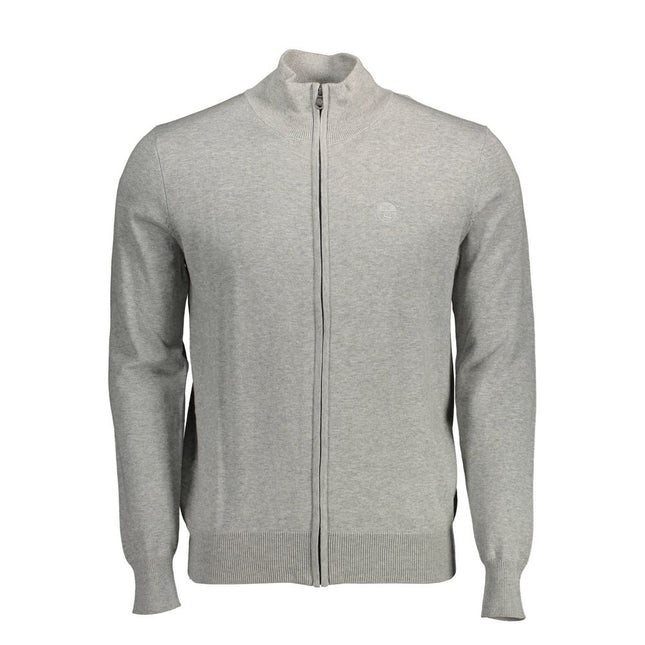 North Sails Grigio Cotton Men Cardigan North Sails