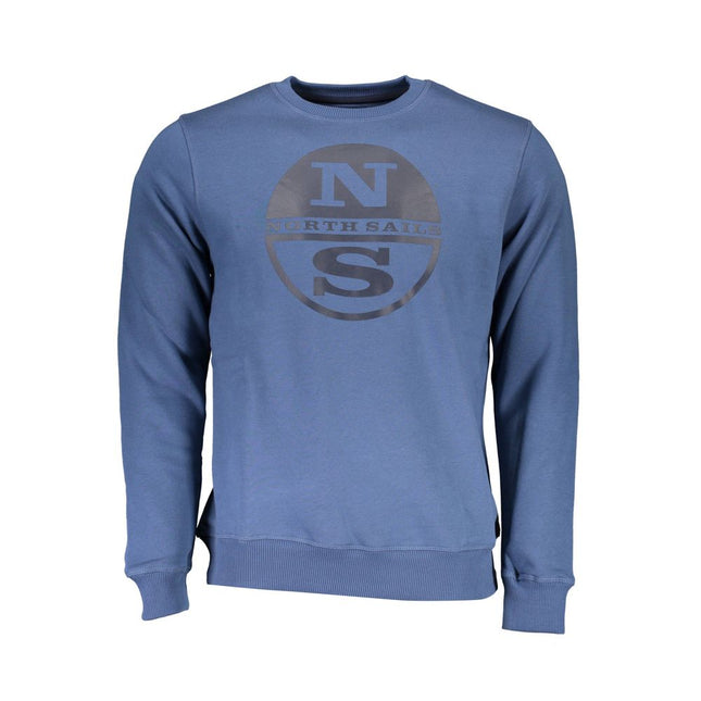 North Sails Blu Cotton Men's Sweatshirt North Sails