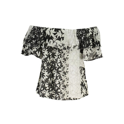 Desigual Bianco Cotton Women T-Shirt