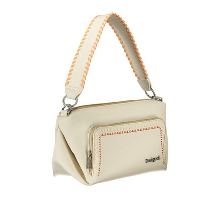 Desigual White Polyurethane Womens Handbag