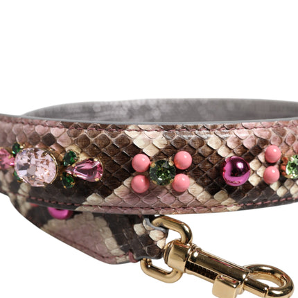Dolce & Gabbana Multicolor Embellished Handbag Shoulder Strap