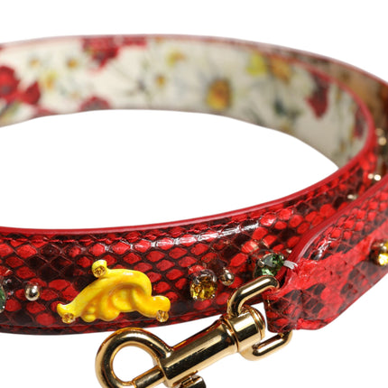 Dolce & Gabbana Multicolor Embellished Handbag Accessory Shoulder Strap
