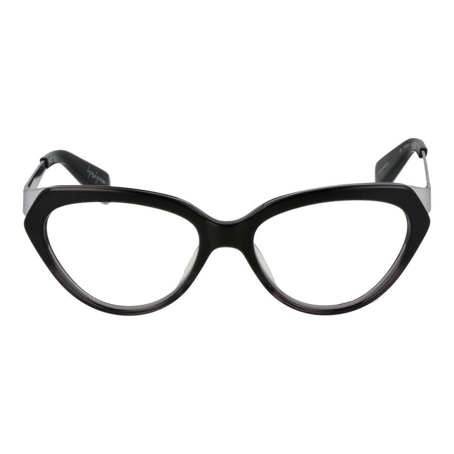 Yohji Yamamoto Black Acetate Glasses (Frames) Yohji Yamamoto