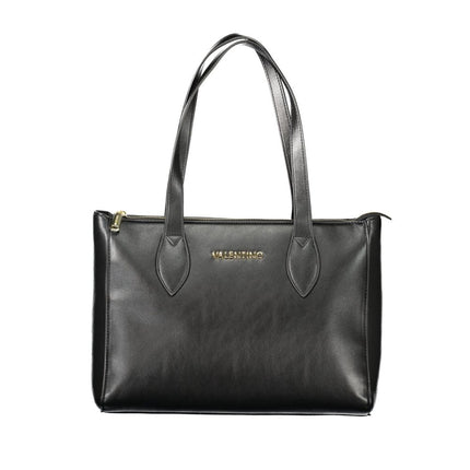 Mario Valentino Black Polyurethane Women's Bag