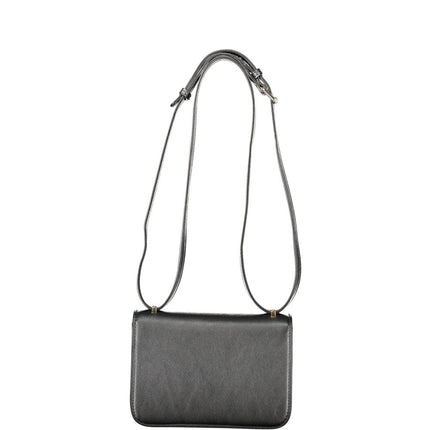 Mario Valentino Black Polyurethane Womens Bag