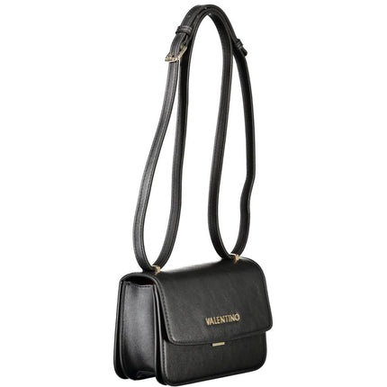 Mario Valentino Black Polyurethane Womens Bag