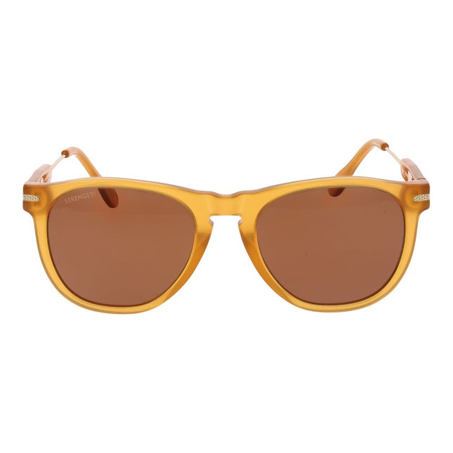 Serengeti Orange Plastic Sunglasses Serengeti