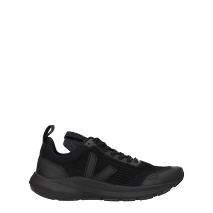 Veja Black Fabric Athletic Sneakers