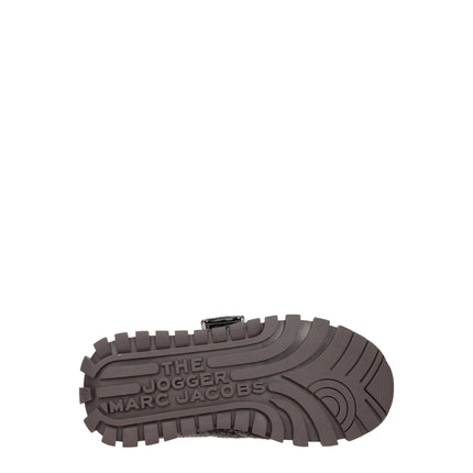 Marc Jacobs Gray Fur Chunky Sneakers