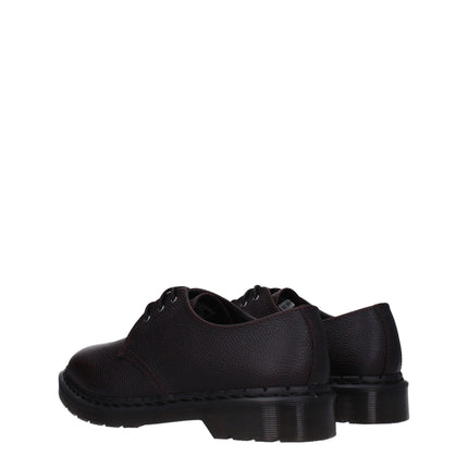 Dr. Martens Purple Leather Oxfords And Derbies