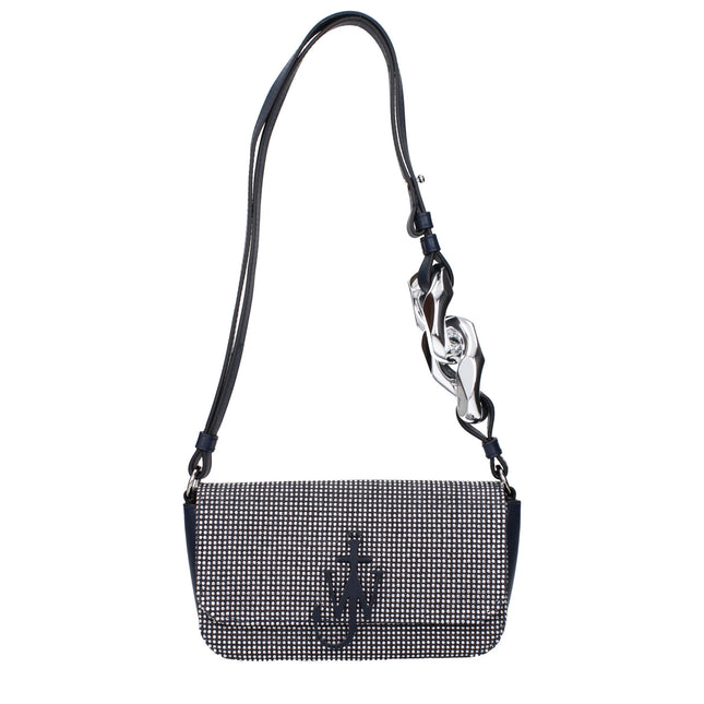 Jw Anderson Blue Fabric Shoulder Bag