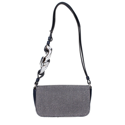 Jw Anderson Blue Fabric Shoulder Bag