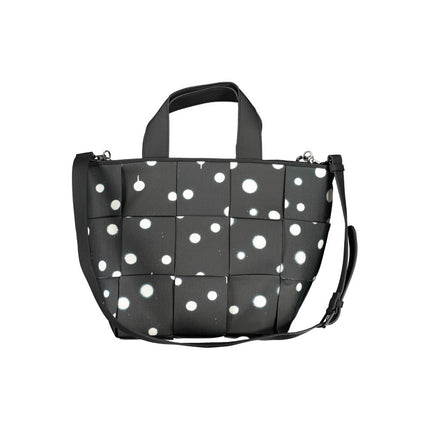 Desigual Nero Poliuretano Woman Shoulder Bag