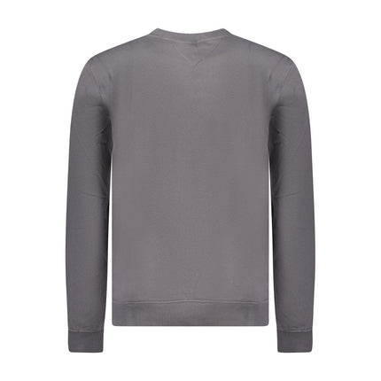Tommy Hilfiger Grigio Cotton Men's Sweatshirt