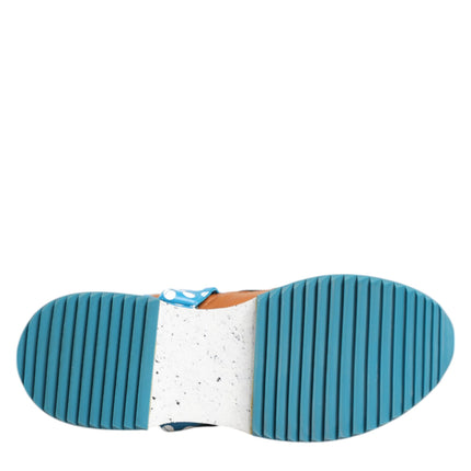 Dolce & Gabbana Multicolor Leather Low Top Sneakers Shoes