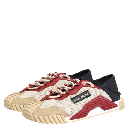 Dolce & Gabbana Multicolor Low Top NS1 Men Sneakers Shoes