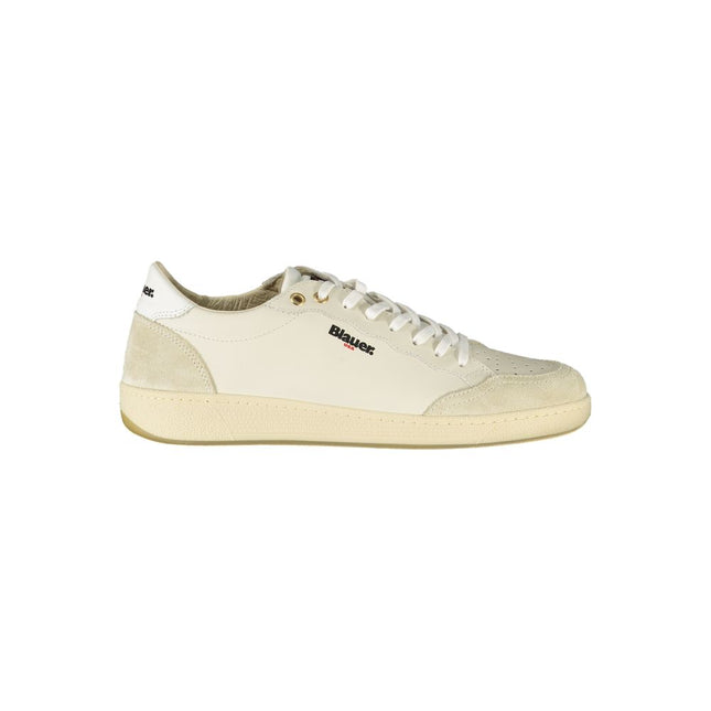 Blauer Bianco Poliuretano Uomo Sneaker Blauer