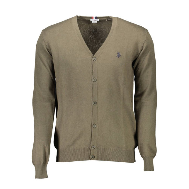 U.S. POLO ASSN. Verde Cotton Men's Cardigan
