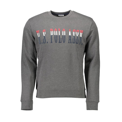 U.S. POLO ASSN. Gray Cotton Men's Sweatshirt