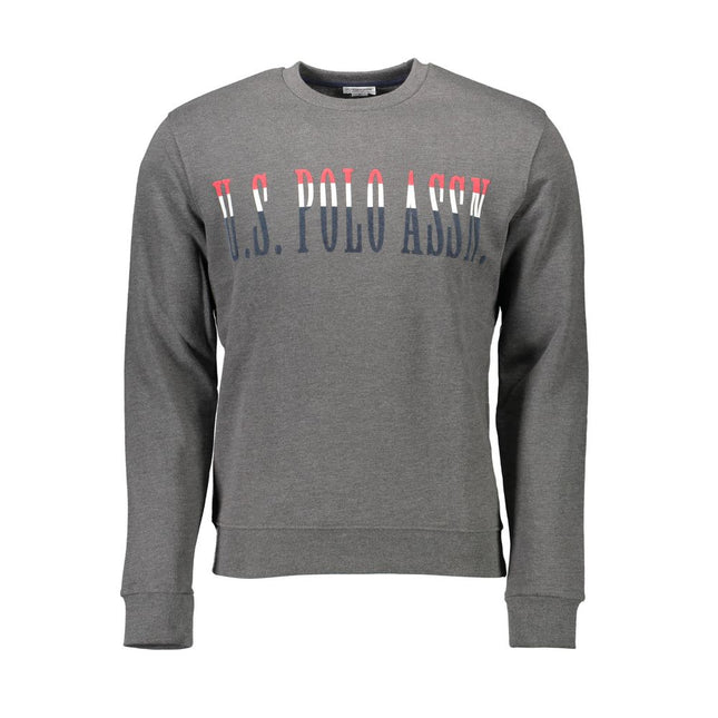 U.S. POLO ASSN. Gray Cotton Men's Sweatshirt
