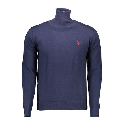 U.S. POLO ASSN. Blue Cotton Men's Sweater