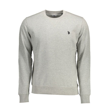 U.S. POLO ASSN. Gray Cotton Men's Sweatshirt
