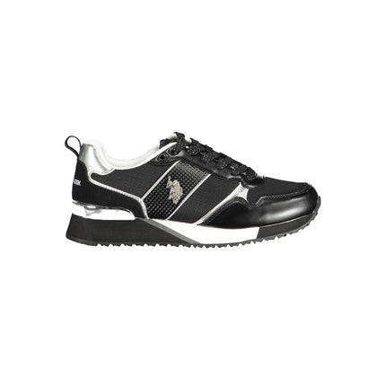 U.S. POLO ASSN. White Eco Suede Women Sneaker