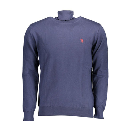 U.S. POLO ASSN. Blue Cotton Men's Sweater