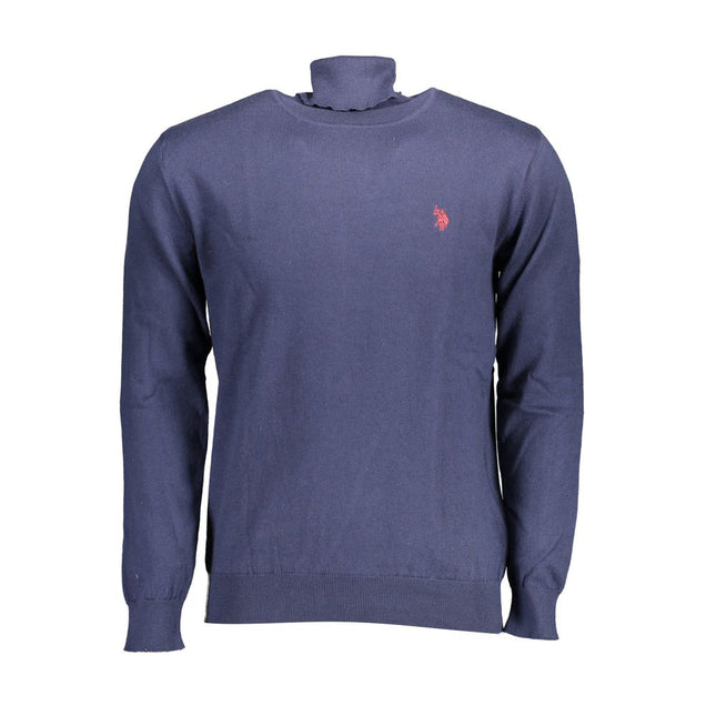 U.S. POLO ASSN. Blue Cotton Men's Sweater