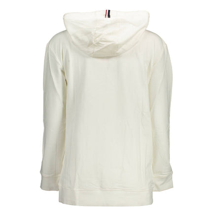 U.S. POLO ASSN. White Cotton Women's Sweatshirt