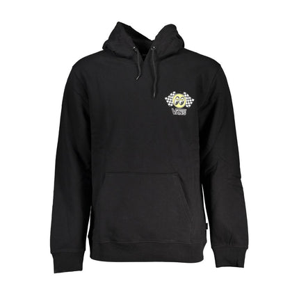 Vans Nero Cotton Men Sweatshirt