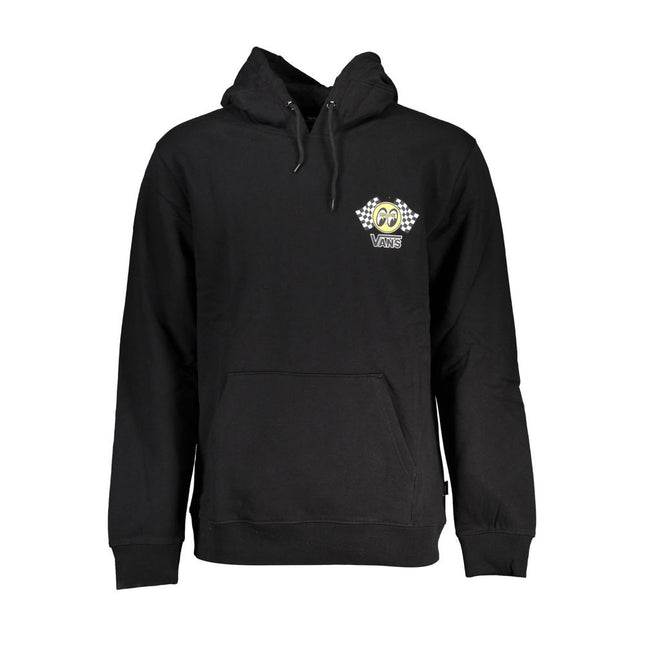 Vans Nero Cotton Men Sweatshirt