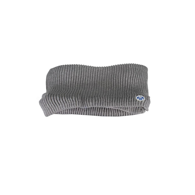 North Sails Grigio Cotton Men Scarf