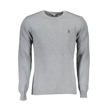 U.S. POLO ASSN. Gray Wool Men's Sweater