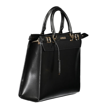 Guess Jeans Black Polyurethane Women Handbag