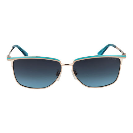 Guess Gold Metal Sunglasses