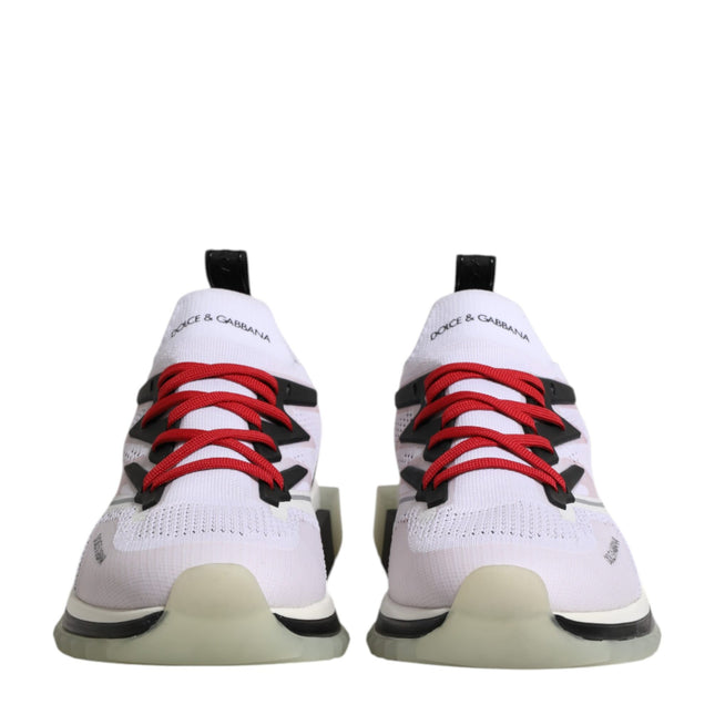 Dolce & Gabbana White SORRENTO Sport Stretch Sneakers Shoes