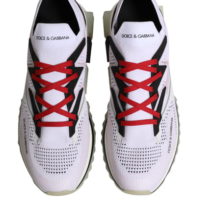 Dolce & Gabbana White SORRENTO Sport Stretch Sneakers Shoes