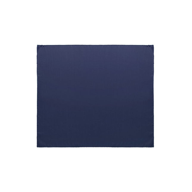 Dolce & Gabbana Blue Silk Pocket Square