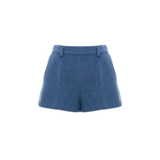 Gucci Blue Wool Shorts