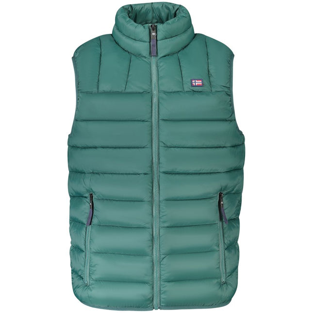 Norway 1963 Verde Poliammide Men's Vest